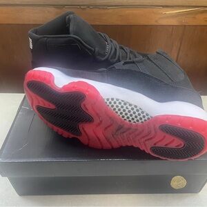 Jordan Women's Sneakers Black and Red